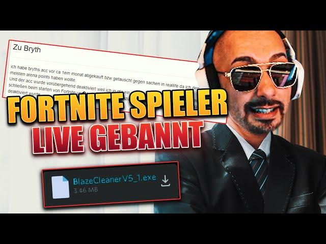 LIVE IM STREAM GEBANNT! | HACKER Vorwürfe gegen Fortnite PROS