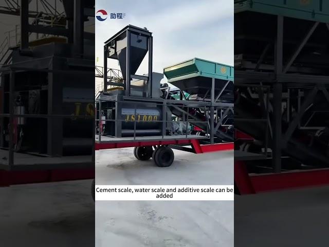 Mobile Concrete Batching Plant: Efficiency & Speed #mobileconcretebatchingplant #concreteplant