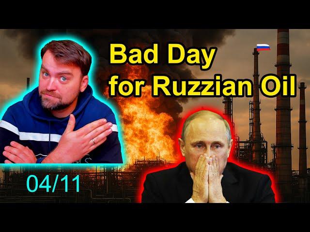Update from Ukraine | A very Bad day for the Ruzzian Oil