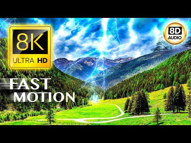 The World in FAST MOTION 8K ULTRA HD