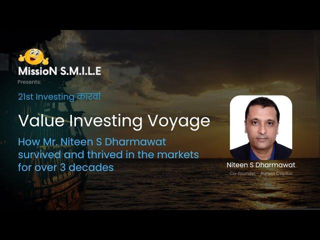 Value Investing Voyage ft. Niteen Dharmawat | Smart Sync Services #investing #stockmarket