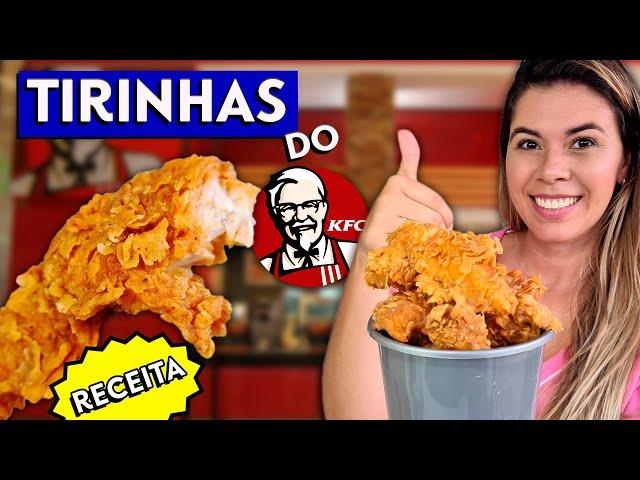 TIRINHAS DE FRANGO DO KFC - FAÇA A SUA!