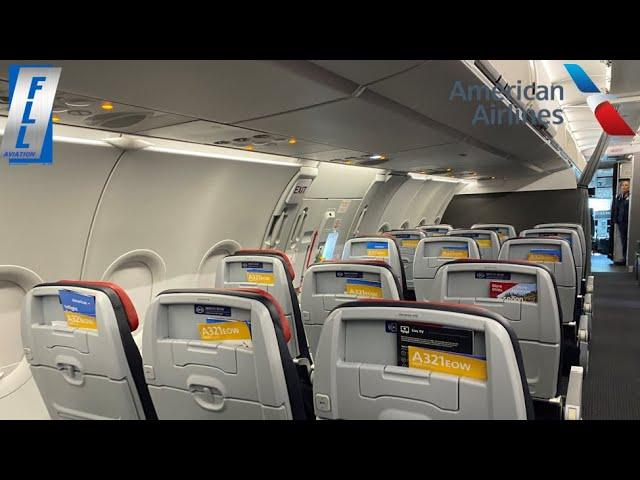 Trip Report: American Airlines Airbus A321-200: MAIN CABIN