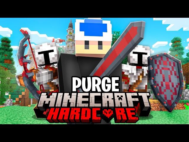 100 Players Simulate a MEDIEVAL PURGE in Minecraft...