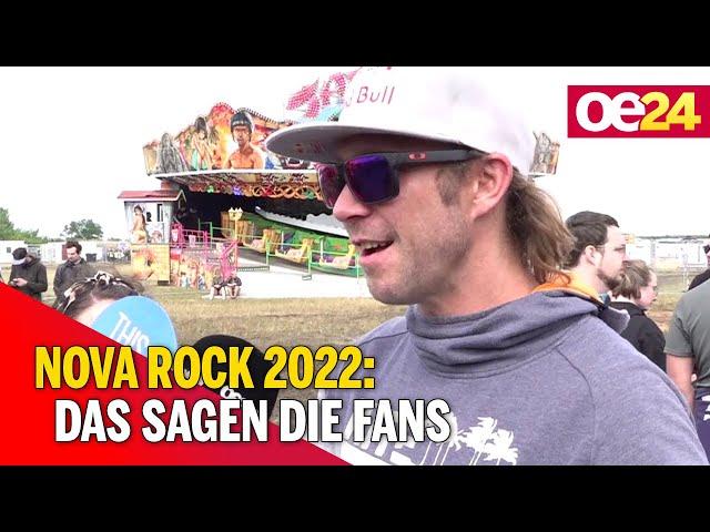 Nova Rock 2022: Das sagen die Fans