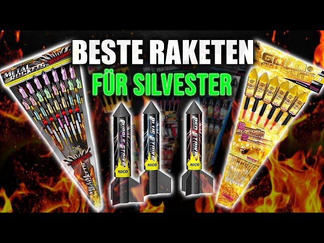 Die BESTEN Feuerwerk Raketen für SILVESTER (Supermarkt/Discounter)