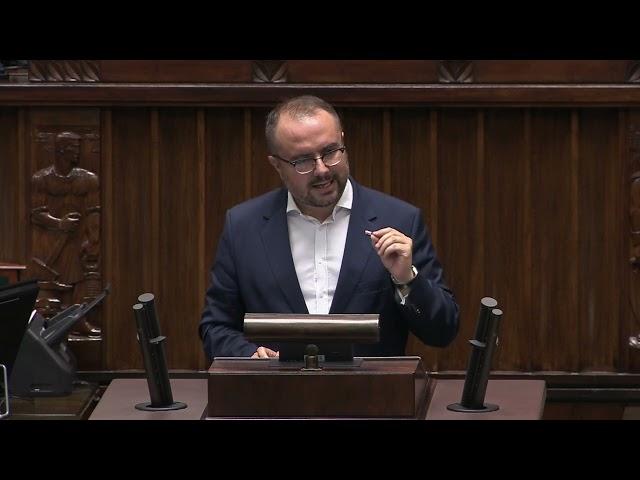Jabłoński: wnioskodawcy nie napisali tej ustawy, ona została przyniesiona z zewnątrz!