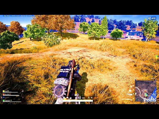 PUBG Erangel Gameplay ( 4K Ultra Graphics ) | ROG ZONE #450