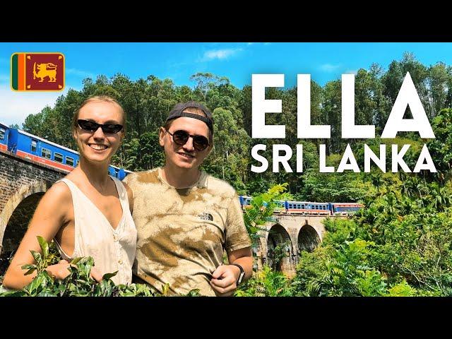 Ella, Sri Lanka | Nine Arch Bridge | Mountains | Epic Food 