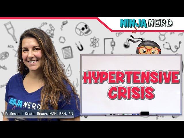 Hypertensive Crisis