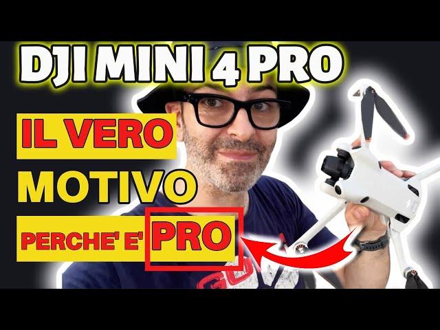 ECCO PERCHÉ É UN DRONE PRO !  #djimini4pro #djimini3pro