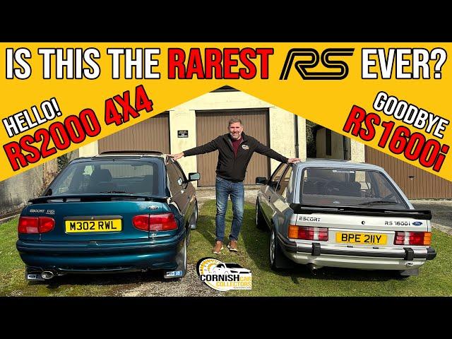 Is the Escort RS2000 4x4 Mk5A the RAREST Ford RS EVER? Selling the RS1600i for an RS2000.