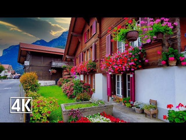 Wilderswill Switzerland  a beautiful village in the Bernese Oberland