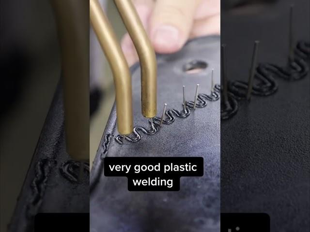 Achieving Good Plastic Welding. Repost from @AutoPro1112 #yeswelder #shorts #welding #weld #plastic