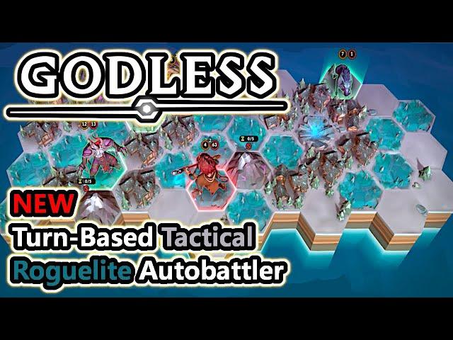 Check Out This Excellent NEW Turn-Based Tactical Roguelite Autobattler! | Godless