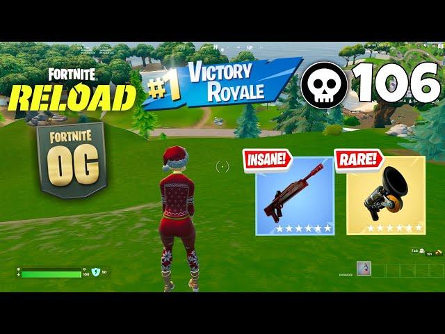 OG Fortnite Reload | High Kill Gameplay | Keyboard & Mouse