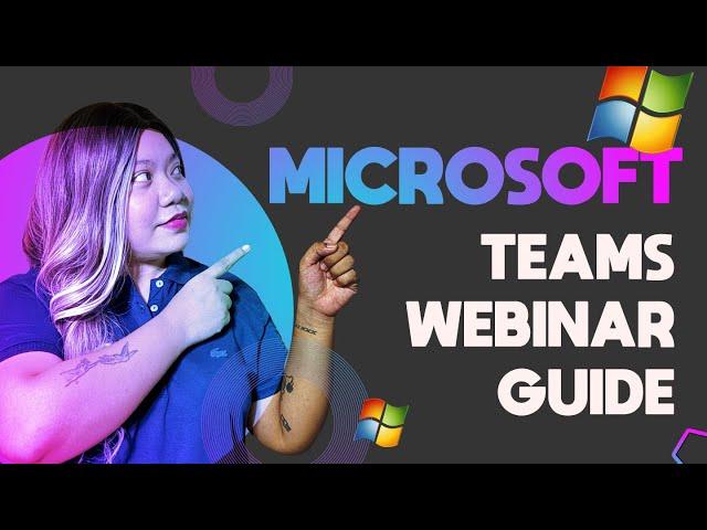 How to Create A Webinar Using Microsoft Teams