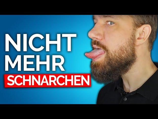 DIE Übung gegen Schnarchen und Schlafapnoe. Geheimtip vom Doc!