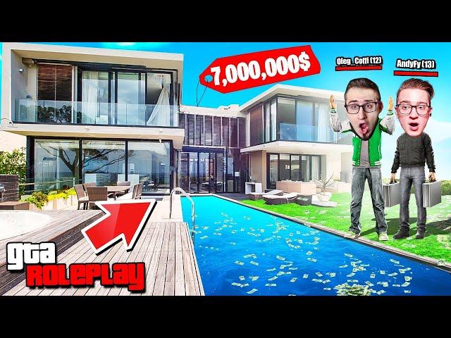 КУПИЛ ВИЛЛУ СВОЕЙ МЕЧТЫ ЗА 7.000.000$! МОЙ НОВЫЙ ДОМ И ПЕРЕЕЗД! (GTA 5 RP)