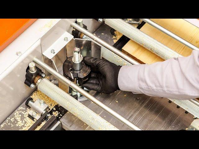 MP360 PLANER/MOULDER | Setup and Assembly | Wood-Mizer Europe