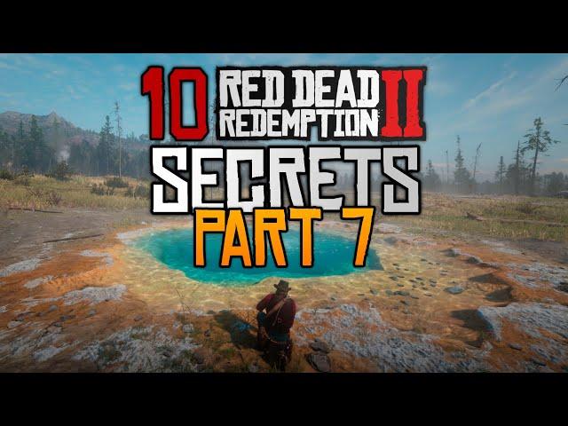 10 Red Dead Redemption 2 Secrets Many Players Missed - Part 7