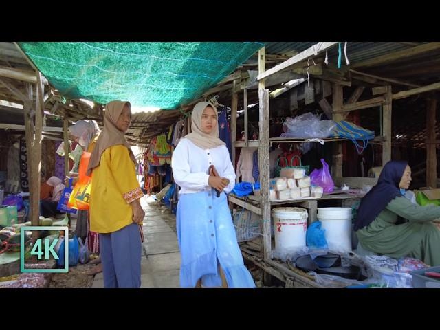 Walking and Exploring Truko Karangrayung Market | Classic village market 