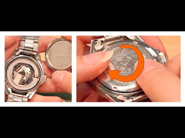 How to Open a Watch With Common Household Items Without Pro Tools