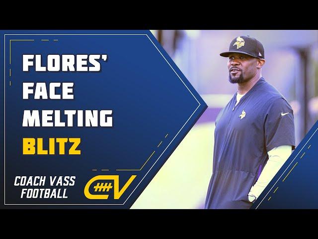 Brian Flores & the Most Aggressive Blitz in Football!