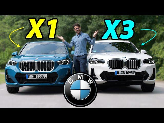 BMW X1 vs X3 comparison REVIEW (M Sport)