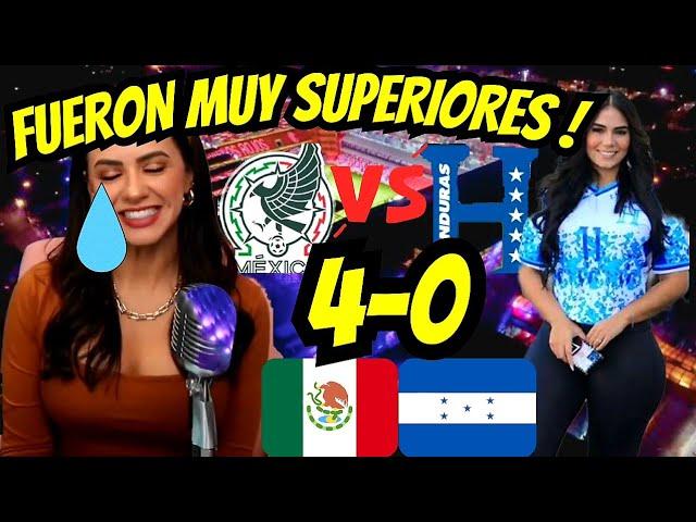 HONDUREÑAS TRISTES X PERDER VS MEXICO !! NOS PASARON POR ENCIMA MUY SUPERIORES ! MEXICO VS HONDURAS