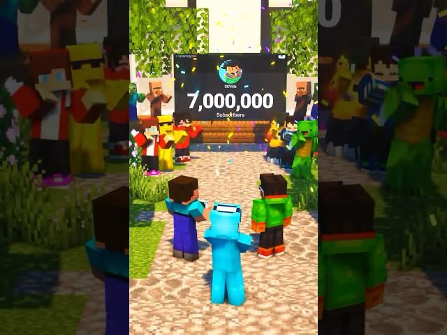 Thank you for 7M subscribers!  (Minecraft Animation)