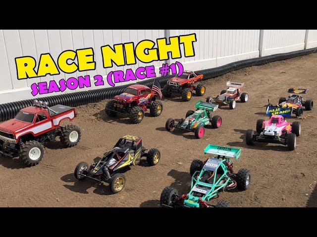 e193: RACE NIGHT (Season 2 Race #1) Vintage RC Racing