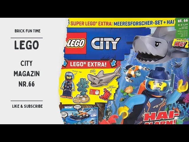 Ab in die Tiefe !!! Im Neuen LEGO City Magazin Nr.66 *Review*