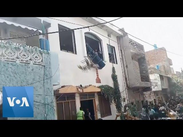 Pakistan Muslim Mob Attacks Christian Churches, Property Over Blasphemy Charges| VOA News