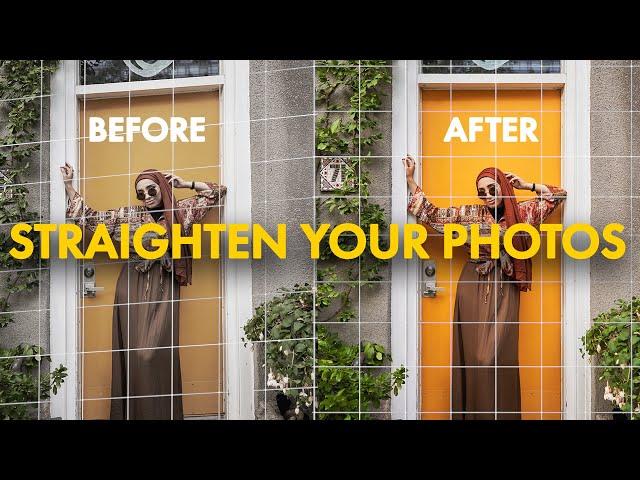 How To Straighten Your Photos [Photo Editing Tutorial for CaptureOne, Adobe Lightroom CC & Snapseed]