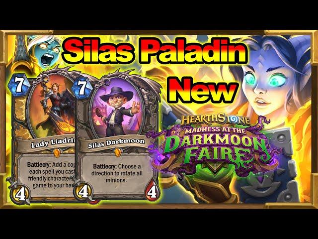 Silas Darkmoon In Pure Paladin A Good Idea? Actually Best Thing Ever! Darkmoon Faire | Hearthstone