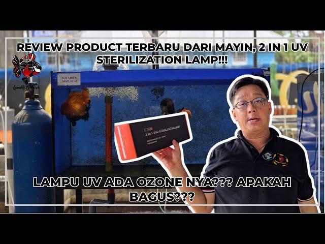 REVIEW PRODUCT TERBARU DARI MAYIN, 2IN1 UV STERILIZATION LAMP! LAMPU UV ADA OZONE NYA? APAKAH BAGUS?