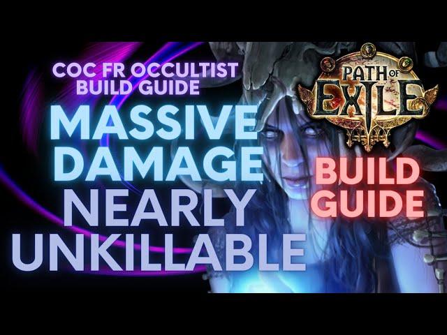 PoE 3.20-3.22: The Unstoppable Occultist | CoC FR Build Guide | 3.22 Boss Killer