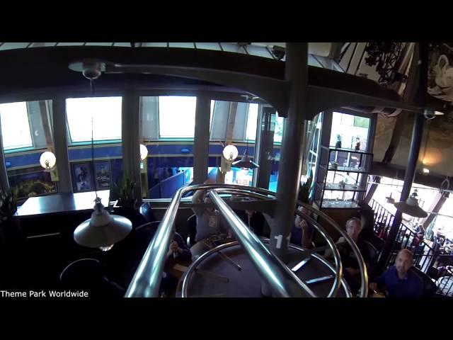 Food Loop Roller Coaster Restaurant POV - Europa Park