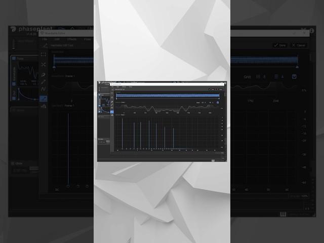 Sound Design Snacks 38 – Harmonic Editing in Wavetables