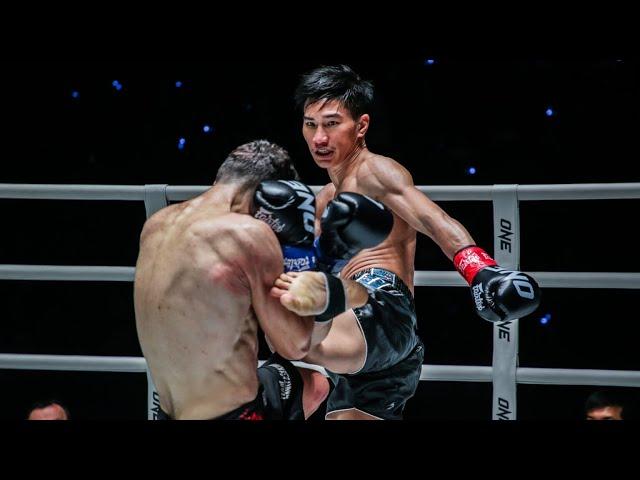 One Kick Arm Broken Tawanchai vs Davit Kiria | Full Fight