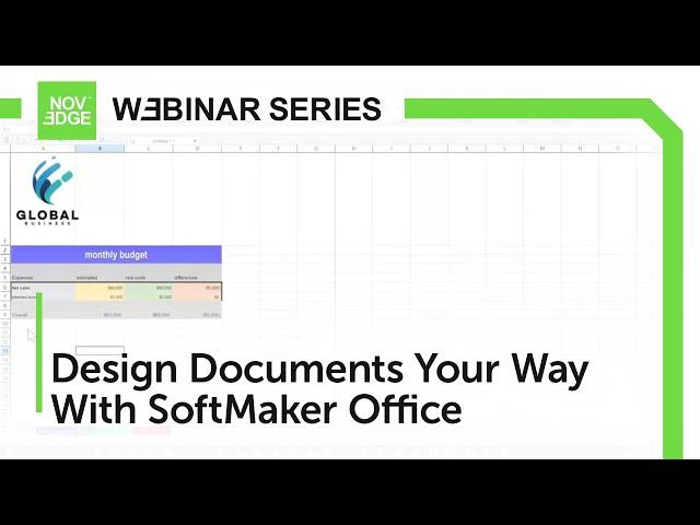 Design Documents Your Way With SoftMaker Office