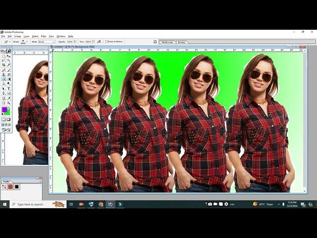 Make Changes 4 Type Photo Crop How To Change Picture Back Colors By Waqas HD Tech