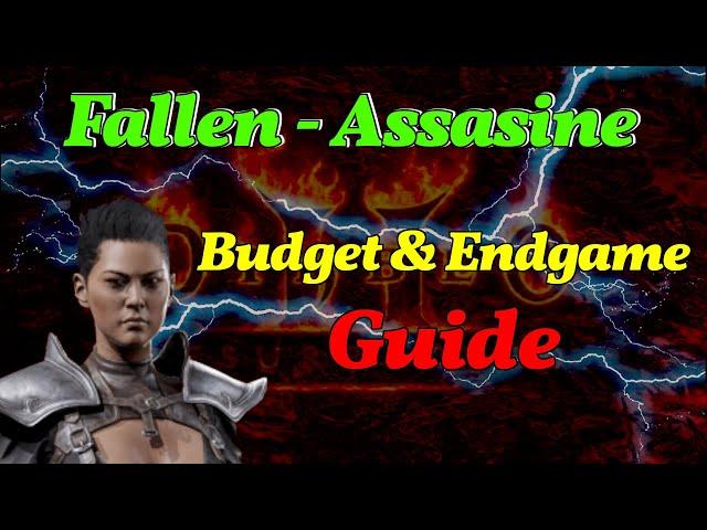 D2R Fallen Assasine  Guide - Trapsin Build