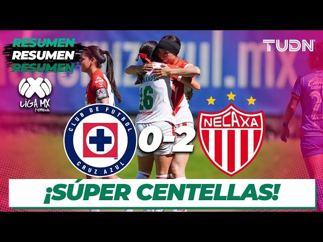 Resumen y goles | Cruz Azul 0-2 Necaxa | Liga Mx Femenil - CL2024 J1 | TUDN