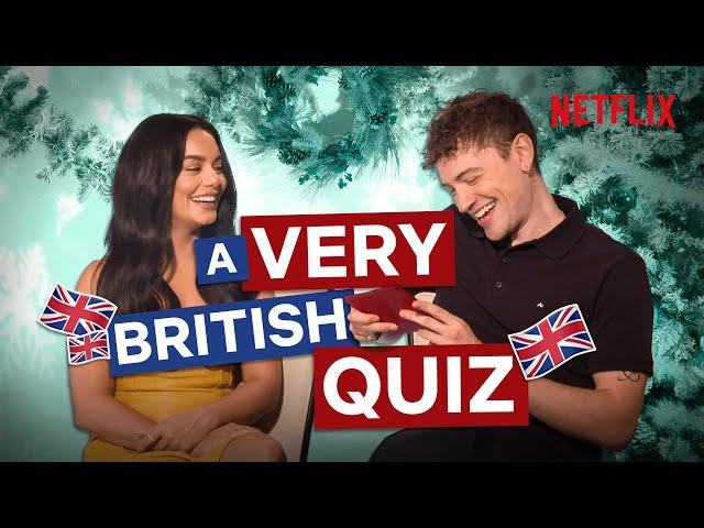 How Much Does Vanessa Hudgens Know About A British Christmas? | The Knight Before Christmas