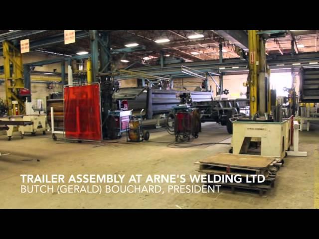 Arne's Welding Limited Winnipeg facilities tour with Maxim Truck & Trailer