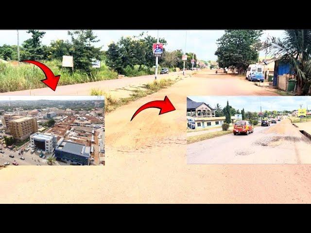 WELCOME TO SUNYANI THE CITY WITH THE MOST POOREST ROADS IN SUNYAI