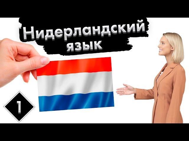 Урок 1. Знакомство | Нидерландский (Голландский) язык с нуля.