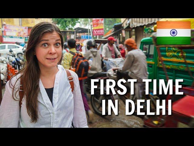 First Impressions of India - Comparing Old and New Delhi // India Travel Vlog